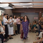 Desfile com roupas exclusivas durante o evento de promoção de Saint Barth Desfile com roupas exclusivas durante o evento de promoção de Saint Barth