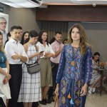 Desfile com roupas exclusivas durante o evento de promoção de Saint Barth Desfile com roupas exclusivas durante o evento de promoção de Saint Barth
