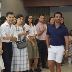 Desfile com roupas exclusivas durante o evento de promoção de Saint Barth Desfile com roupas exclusivas durante o evento de promoção de Saint Barth