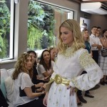 Desfile com roupas exclusivas durante o evento de promoção de Saint Barth Desfile com roupas exclusivas durante o evento de promoção de Saint Barth