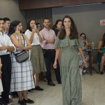 Desfile com roupas exclusivas durante o evento de promoção de Saint Barth Desfile com roupas exclusivas durante o evento de promoção de Saint Barth