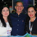 Elen Penhafiel, Luis Maio e Barbara Oliveira, de Ilhabela