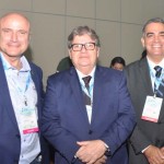 Enio Stelmach, da Genesis Tours, João Azevêdo, governador da Paraíba, Bruno Mesquita, diretor do JPA Travel Market