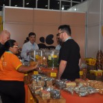 Estande cheio de delícias da Casa do Nordeste