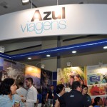 Estande da Azul Viagens atrai centenas de visitantes Estande da Azul Viagens atrai centenas de visitantes