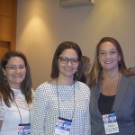 Fernanda Calegari e Renata Rodrigues, do IHG; e Daniela Pereira, do Satybridge Suites