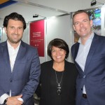 Fernando Gagliardi, Yolanda Trujillo e Markus Haack, do Melia