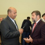 Fernando Joly com Elcio Batista, secretário-chefe da Casa Civil do Ceará