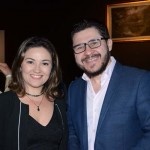 Flavia Didomenico, presidente da Santur, e Gilson Lira, secretário de Turismo da Paraíba