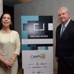 Gisele Lima, da Promo, e Roy Taylor, do M&E