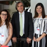 Celia Lima, Jean-Philippe Perol e Fernanda Sarubbi da Cap Amazon 