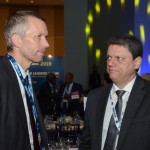 Jerome Cadier, CEO da Latam Brasil, e Tarcísio Freitas, Ministro da Infraestrutura