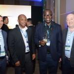 Jorge Ramirez, da Marsh, Tracy Cooper e Prince Storr, da Bahamas Air, e Simon Gibb, da Marsh Jorge Ramirez, da Marsh, Tracy Cooper e Prince Storr, da Bahamas Air, e Simon Gibb, da Marsh