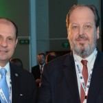 Jose Ricardo Botelho, da Anac Brasil, e Eduardo Sanovicz, da Abear