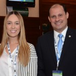 Jose Ricardo Botelho, da Anac Brasil, e Mariana Sanchez, do Ministerio da Infraestrutura