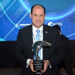 Jose Ricardo Botelho, da Anac Brasil recebeu o premio Alta Award