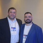 José Cortes, da Blue Tree Hotels; e Rafael Galan, da Hotel Unique