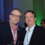 Keith Glatz, da A4A, e Alex de Gunten, da Heico Corporation Keith Glatz, da A4A, e Alex de Gunten, da Heico Corporation