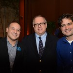 Luiz Araujo, da Disney, com Rodolpho Gerstner e Fernando Nobre, da RCA Luiz Araujo, da Disney, com Rodolpho Gerstner e Fernando Nobre, da RCA