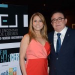 Manoel Linhares, presidente da ABIH Nacional, com sua esposa Morgana Linhares