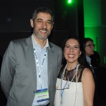Marcelo Pedroso, da Iata, e Gisele Lima, da Promo