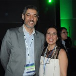 Marcelo Pedroso, da Iata, e Gisele Lima, da Promo Marcelo Pedroso, da Iata, e Gisele Lima, da Promo