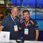 Marcus Vinicius, do Hardmann Praia Hotel; e Jorge Netto, da Flytour