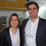 Milu Megale, diretora de Marketing da Empetur, e Antonio Baptista, secretário executivo de Turismo e Lazer de PE