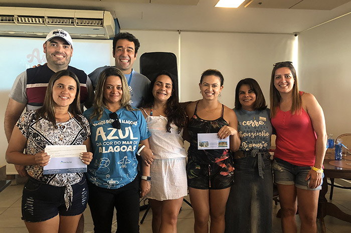 Os agentes Rogerio Fontana, da Fontana Turismo, Tercila Agudo, da TM Turismo, Carolainne David, da A&C Turismo e Ana Paula Politanop, da Politano Viagens foram os vencedores do sorteio.