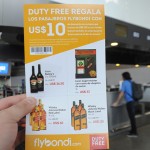 Passageiros do voo inaugural da Flybondi ganharam desconto no Duty Free