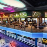 O navio combinará o melhor da classe Quantum com o novo Playmakers Sports Bar & Arcade favorito da Royal Caribbean, agora com uma localização privilegiada no SeaPlex