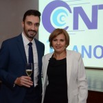 Rafael Monteiro, da CNC, e Deise Ramon, da Cantatur