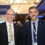 Ricardo Bernardi, da Benardi & Schnapp Advogados, e Marcelo Pedroso, da IATA