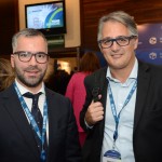 Roberto Ruiz, da United, e Diego Garcia, da Air Europa