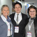 Rosa Masgrau, do M&E, Luiz Costa, da Embaixada do Brasil na Argentina, e Aninha Costa, secretária de Turismo do RN