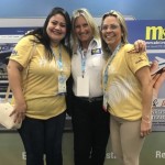 Rosa Masgrau, do M&E, com Ana Paula Azevedo e Lyvia Calheiros, de Maceió