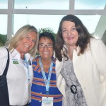 Rosa Masgrau, do M&E, com Cristina Fritsch, presidente da Abav-RJ e Magda Nassar, presidente da Abav Nacional Rosa Masgrau, do M&E, com Cristina Fritsch, presidente da Abav-RJ e Magda Nassar, presidente da Abav Nacional