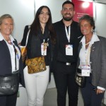 Rosa e Mari Masgrau, do M&E, com Florencia Rose e Cesar Alberto Pessini, do Hotels Co