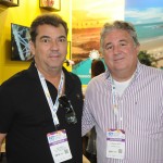 Ruy Gaspar, do Ocean Palace Hotel, e Fernando Rocha, de Touros-RN