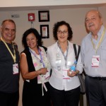 Samir El Ain e Vera Lúcia Ayres, da Royale TurLuiz Carlos Loiola, da GehlTur, MArizia de Fátima, da Kartur Turismo, Christina Tenorio, da Chris Viagens, e Raphael Pelusso, da Gehltur