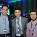 Saul Luevano, da En El Aire, Mike Malik, da Cirium, e German Fernandez, da Aeromexico Saul Luevano, da En El Aire, Mike Malik, da Cirium, e German Fernandez, da Aeromexico
