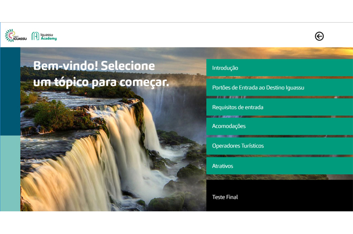 Destino Iguassu lança curso online gratuito para agentes e operadores 1 Todo mês será sorteado gift cards para os alunos que concluírem o curso