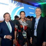 Steven Udvar-Hazy, da Air Lease Coporation, Deborah Flint, da Lawa, e Pedro Heilbron, da ALTA e Copa Airlines Steven Udvar-Hazy, da Air Lease Coporation, Deborah Flint, da Lawa, e Pedro Heilbron, da ALTA e Copa Airlines