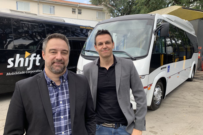 Shift lança segmento de entregas expressas por todo o Brasil 1 Renato Kiste e Alexandre Pinto, sócios da Shift Mobilidade Corporativa, uma das empresas da aliança