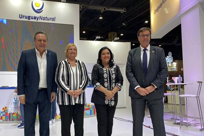 Ministros do Turismo da Argentina, do Uruguai e do Paraguai e o presidente da Embratur se encontraram na FIT Argentina 2019