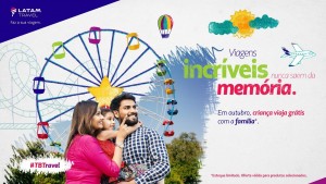 Latam lança campanha "Viagens incríveis nunca saem da memória", com duração até 27 de outubro