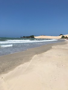 Praias do Rio Grande do Norte não são afetadas por manchas de óleo 1 Praia de Jenipabu em 11 de outubro