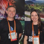 Ângelo Sanches e Camila Pavanatti, da prefeitura de Canela Ângelo Sanches e Camila Pavanatti, da prefeitura de Canela