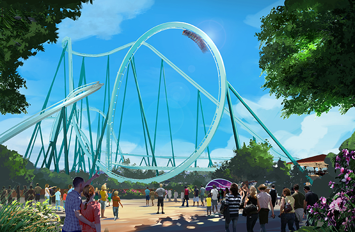 SeaWorld inaugura oito novas atrações em 2020; confira os detalhes 6 2020 SeaWorld San Diego Emperor Attraction Artist Rendering