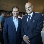 Alain Baldacci, do Wet'n Wild, e Paco Brito, vice-governador do DF